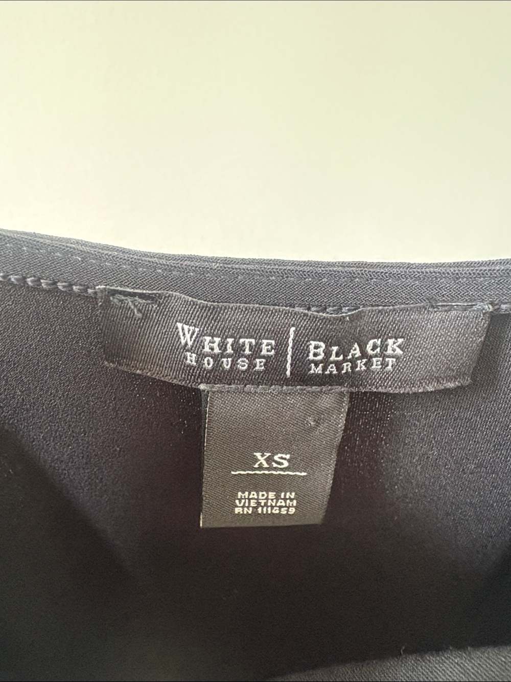 WHBM Black Sleeveless Ruffle Camisole Top - Picture 2 of 4